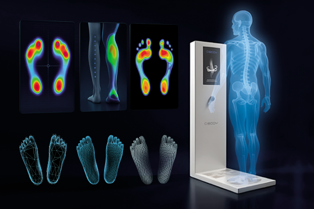 CIBODY yapay zeka destekli ayak analizi ve fizyoterapi sistemi